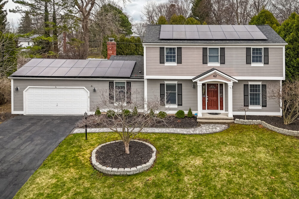 Front exterior - 42 bromley rd, pittsford, ny 14534