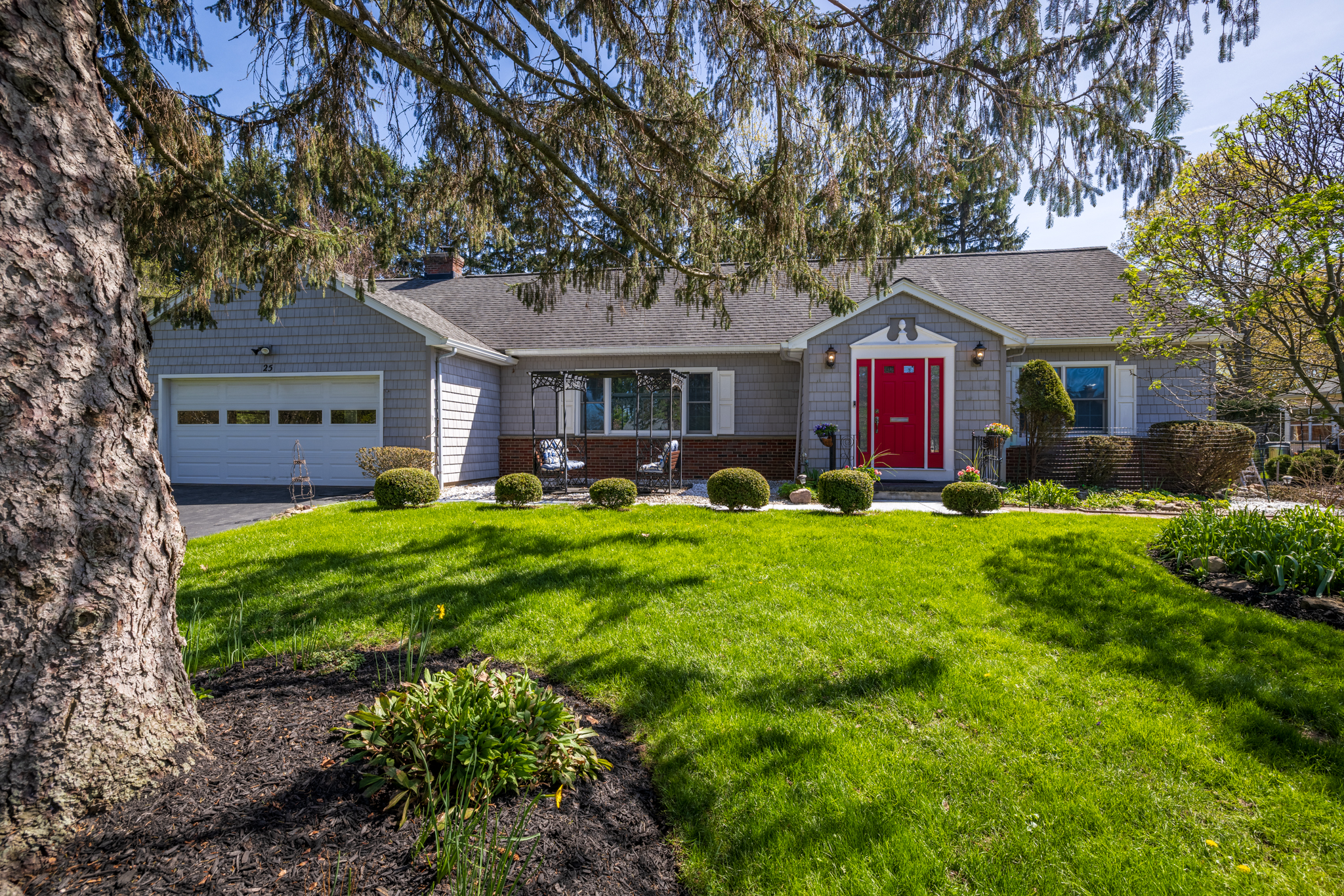 25 Coral Way, Rochester, Ny 14618-2 Front exterior - 42 bromley rd, pittsford, ny 14534