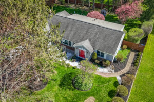25 Coral Way, Rochester, Ny 14618 2 Aerial view of a landscaped home. 25 coral way rochester ny brighton cape cod exterior