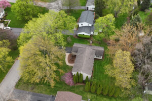 74 Harper Dr, Pittsford, Ny 14534 5 Aerial view of 74 harper dr pittsford ny neighborhood and lot